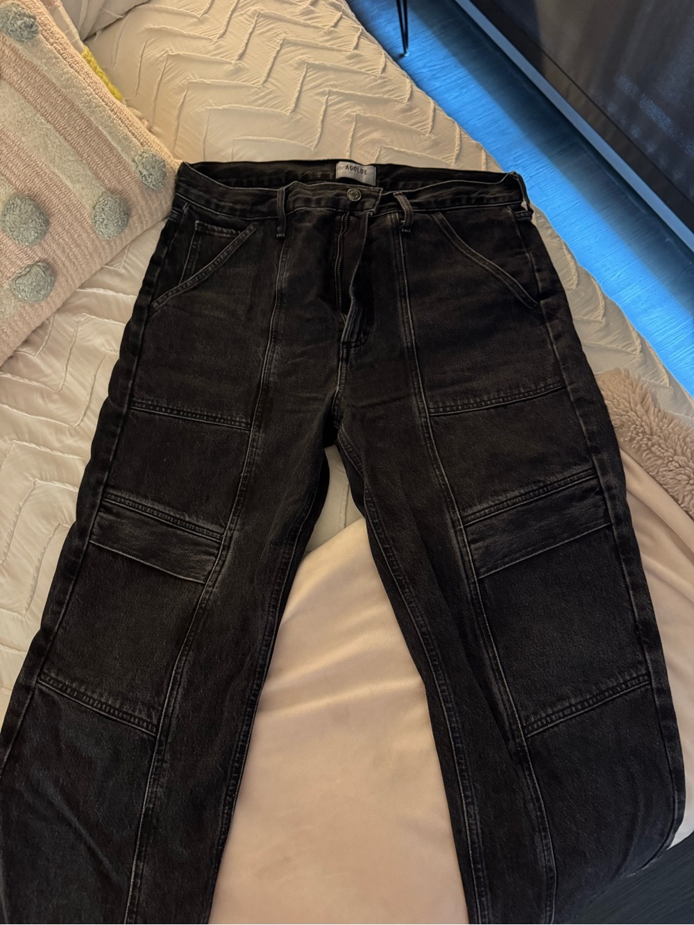 Agolde Cooper Cargo-Stitch Pants - Picture 3 of 7